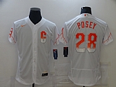 Giants 28 Buster Posey White Nike 2021 City Connect Flexbase Jersey,baseball caps,new era cap wholesale,wholesale hats